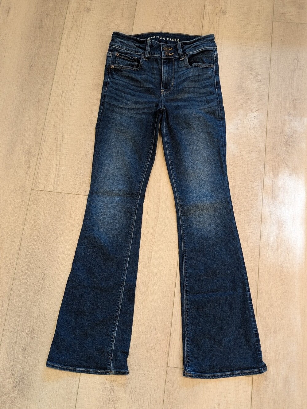 AE Hi Rise Artist Flare Jeans